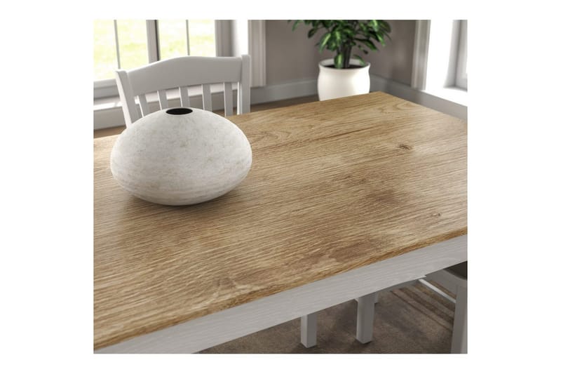 Gulbahar Matbord 180 cm Rektangulär - Natur/Vit - Möbler - Matplats - Matbord & köksbord