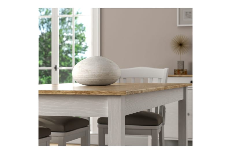 Gulbahar Matbord 180 cm Rektangulär - Natur/Vit - Möbler - Matplats - Matbord & köksbord