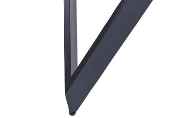 Gunden Runt Matbord 120 cm med Metallutseende - Svart - Möbler - Matplats - Matbord & köksbord