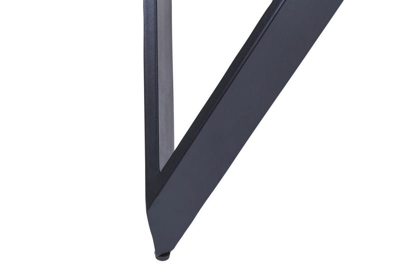 Gunden Runt Matbord 120 cm med Metallutseende - Svart - Möbler - Matplats - Matbord & köksbord