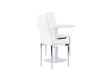 Hamden Matbord 80 cm med 2 Pastill Matstol - Möbler - Matplats - Matgrupp & matbord med stolar