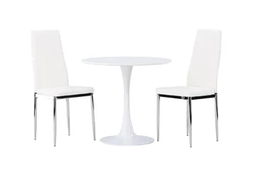 Hamden Matbord 80 cm med 2 Pastill Matstol - Möbler - Matplats - Matgrupp & matbord med stolar