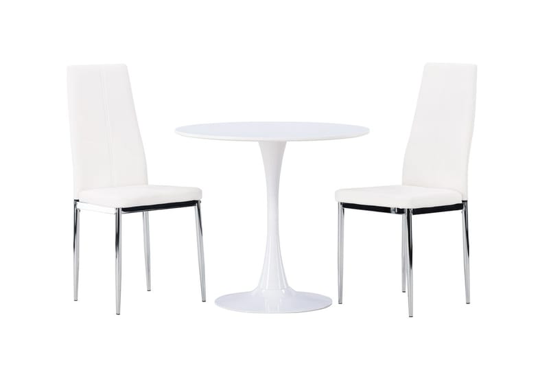 Hamden Matbord 80 cm med 2 Pastill Matstol - Möbler - Matplats - Matgrupp & matbord med stolar