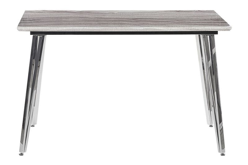Hamiota Matbord 70x120 cm - Vit/Silver - Möbler - Matplats - Matbord & köksbord