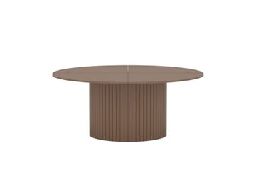 Härön Runt Matbord 180 cm i Trä med Mörkt Träutseende - Brun - Möbler - Matplats - Matbord & köksbord