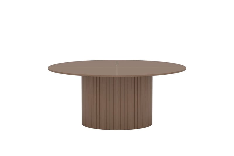Härön Runt Matbord 180 cm i Trä med Mörkt Träutseende - Brun - Möbler - Matplats - Matbord & köksbord