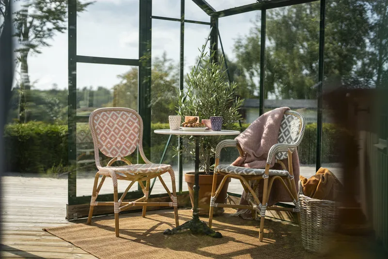 Hillerstorp Holmenäs Cafestol 2-pack - Rosa - Möbler - Matplats - Matstol & köksstol
