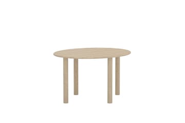 Hilo Ovalt Matbord 130 cm i Trä med Ekutseende - Beige - Möbler - Matplats - Matbord & köksbord
