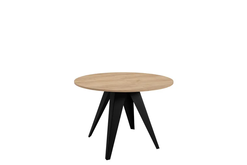 Hoban Matbord 128 cm, Svart/Beige