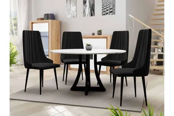 Hollan Matgrupp Svart - Möbler - Matplats - Matgrupp & matbord med stolar