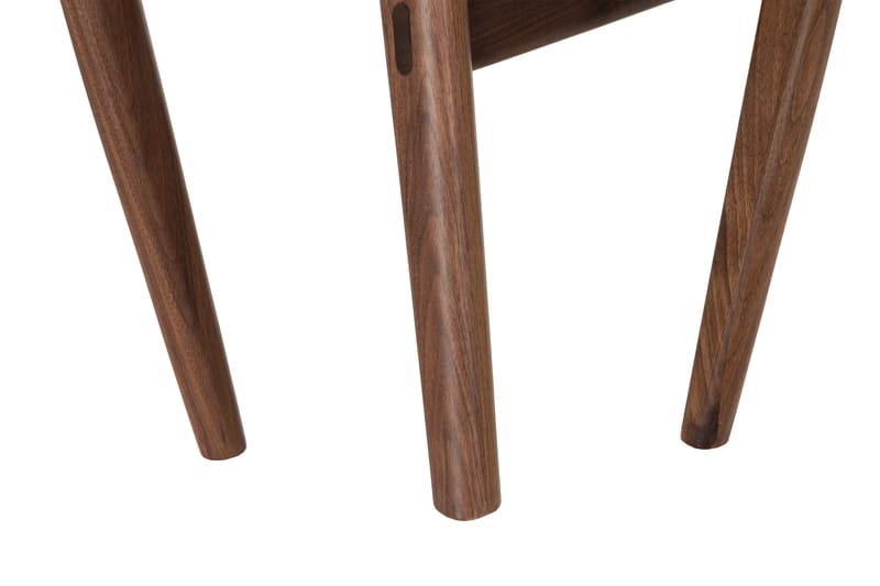 HULSIG Matgrupp 120 cm Rund inkl 4 Stolar Valnöt - Matgrupp & matbord med stolar