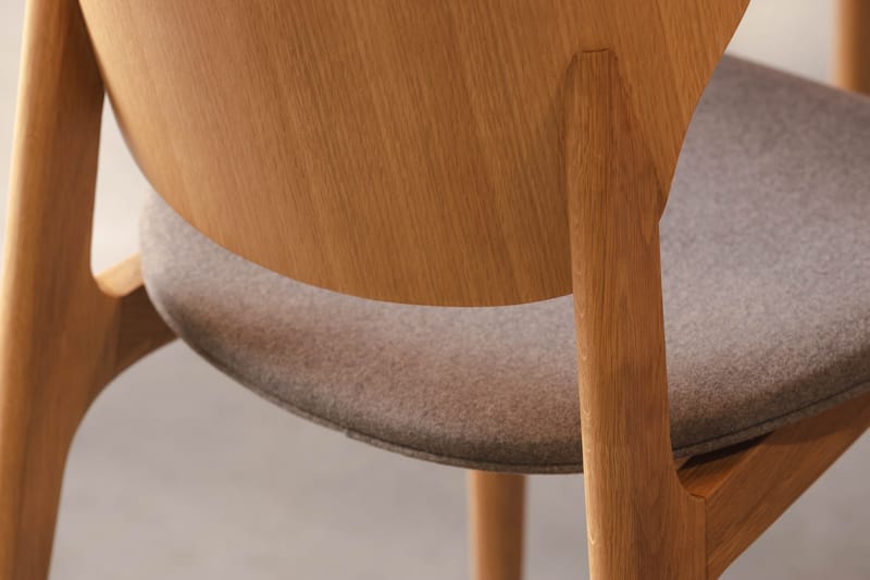 HULSIG Matgrupp 220 cm inkl 6 Stolar Natur - Matgrupp & matbord med stolar