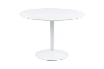 Ibiza Matgrupp Rund 110 cm + 4 st Matstolar - Vit - Möbler - Matplats - Matgrupp & matbord med stolar