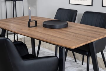 Inca Förlängningsbart Matbord med 4 Comfort Karmstol - Möbler - Matplats - Matgrupp & matbord med stolar