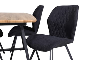 Inca Förlängningsbart Matbord med 4 Gemma Matstol - Möbler - Matplats - Matgrupp & matbord med stolar