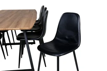 Inca Förlängningsbart Matbord med 8 Polar Köksstol - Möbler - Matplats - Matgrupp & matbord med stolar