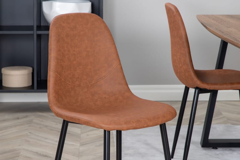 Inca Matgrupp 160 cm Rektangulär med 4 Polar stolar - Möbler - Matplats - Matgrupp & matbord med stolar