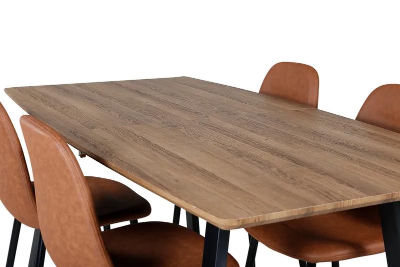 Inca Matgrupp 160 cm Rektangulär med 4 Polar stolar - Möbler - Matplats - Matgrupp & matbord med stolar
