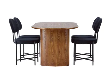 Isolde Matbord 180x90 cm med 4 Stella Matstol - Möbler - Matplats - Matgrupp & matbord med stolar