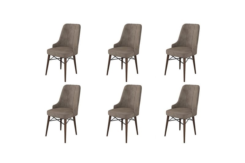 Jandela Matstol - Brun/Mörk Orange - Möbler - Matplats - Matstol & köksstol
