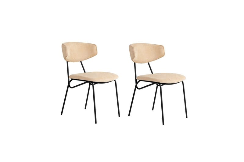 Janta Matstol - Beige/Svart - Möbler - Matplats - Matstol & köksstol