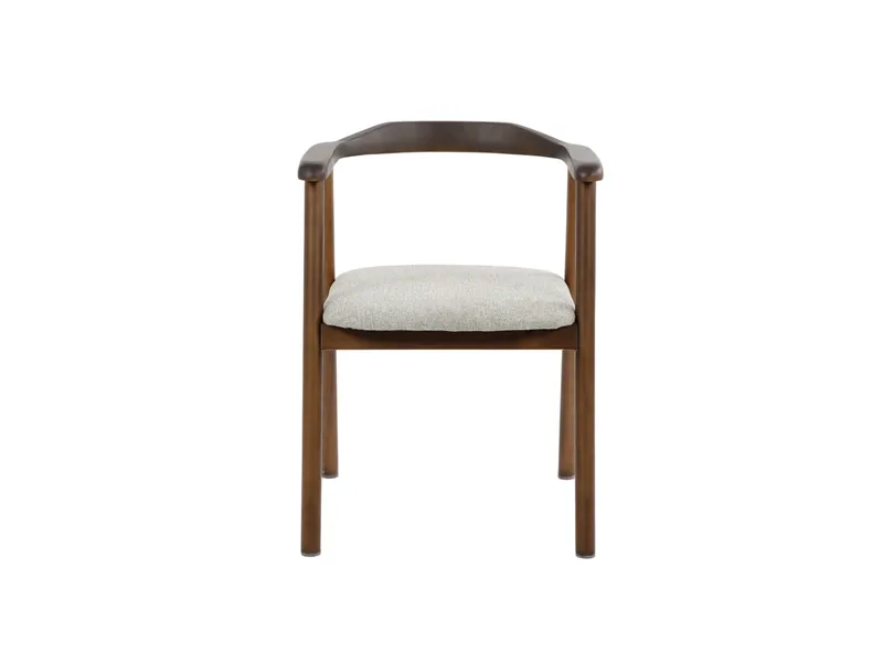 Jolie Matstol i trä med tygsits - Rökt ek/Beige - Möbler - Matplats - Matstol & köksstol