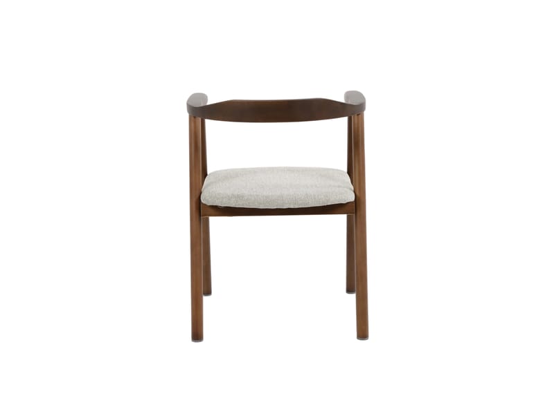 Jolie Matstol i trä med tygsits - Rökt ek/Beige - Möbler - Matplats - Matstol & köksstol