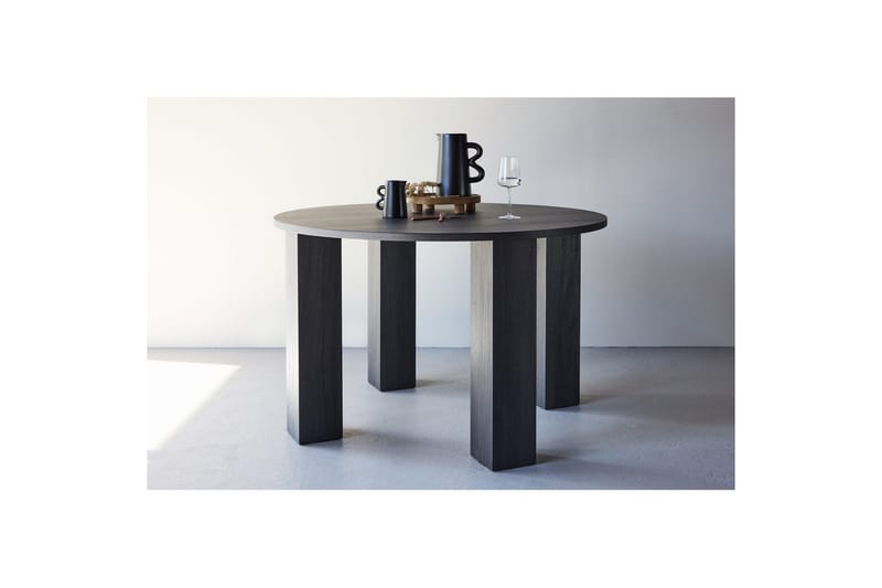 Juno Matbord 120 cm - Svart - Möbler - Matplats - Matbord & köksbord