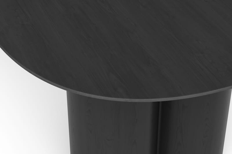 Juno Matbord Oval 220x100 cm Fanér - Svartlaserad ek - Möbler - Matplats - Matbord & köksbord