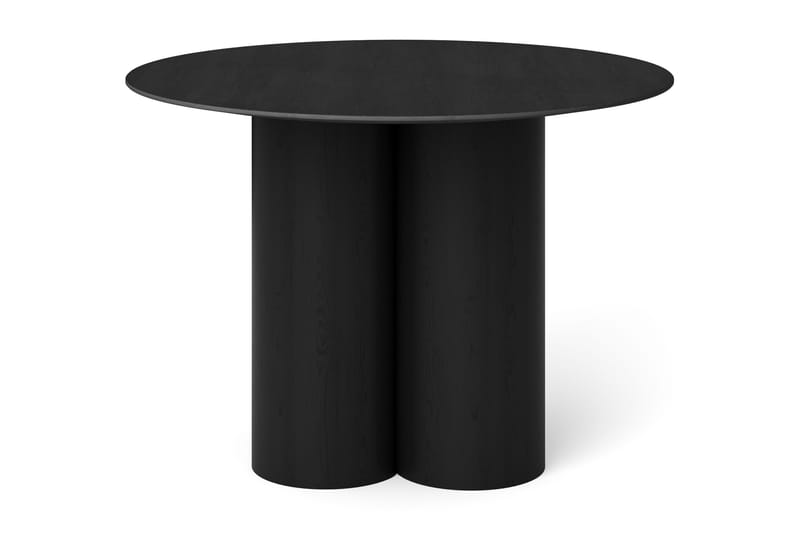 Juno Runt Matbord ø110 cm Fanér - Svartlaserad ek - Möbler - Matplats - Matbord & köksbord