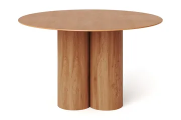 Juno Runt Matbord ø130 cm Fanér - Ek - Möbler - Matplats - Matbord & köksbord