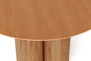 Juno Runt Matbord ø130 cm Fanér - Ek - Möbler - Matplats - Matbord & köksbord