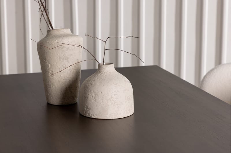 Kaseidon Matgrupp 120 cm Rektangulär med 4 Edina Stolar - Mörkbrun - Möbler - Matplats - Matgrupp & matbord med stolar