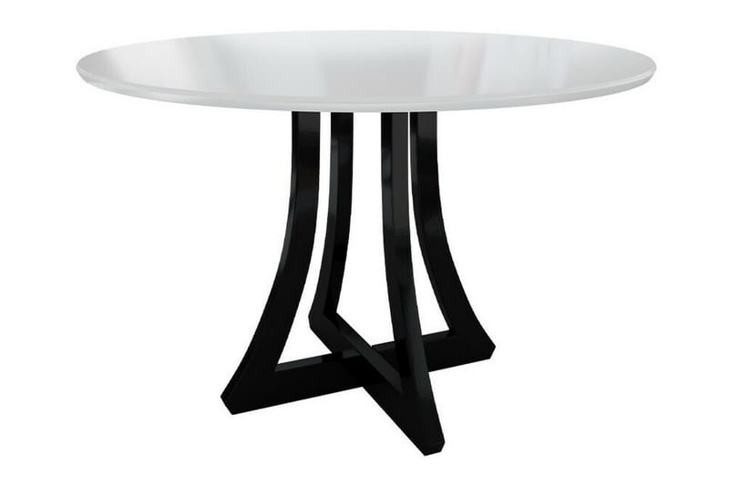 Kendale Matgrupp Svart/Vit - Matgrupp & matbord med stolar