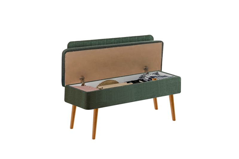 MUNDIN Soffa 90 cm Brun/Green - Möbler - Matplats - Kökssoffor & pinnsoffor