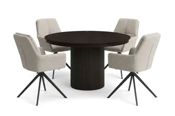 120-220 cm - Rökt ek