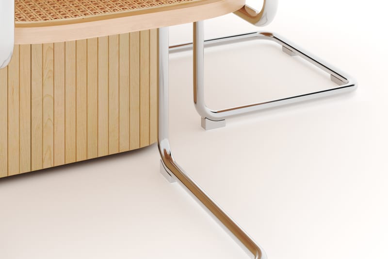 Kopparbo Matbord 140 cm med 4 st Build Matstolar - Vit - Möbler - Matplats - Matgrupp & matbord med stolar