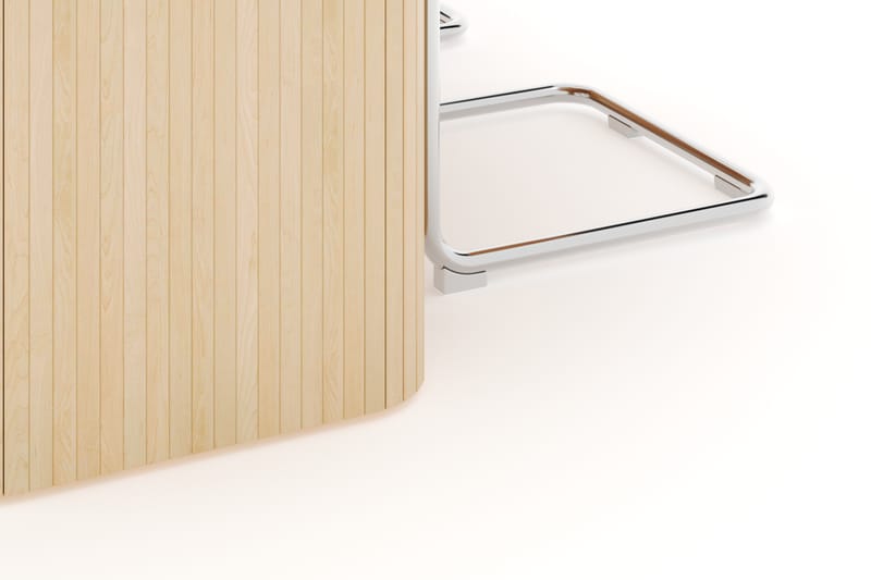 Kopparbo Matbord 200-260 cm Förlängningsbart med 4 st Build Matstolar - Vit - Möbler - Matplats - Matgrupp & matbord med stolar