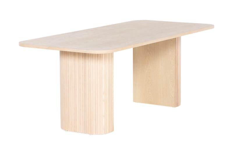 Kopparbo Matbord 200 cm med 6 Gemmiano Stolar - Natur - Möbler - Matplats - Matgrupp & matbord med stolar