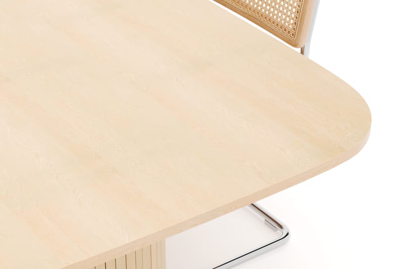 Kopparbo Matbord 240 cm med 4 st Build Matstolar - Vit - Möbler - Matplats - Matgrupp & matbord med stolar