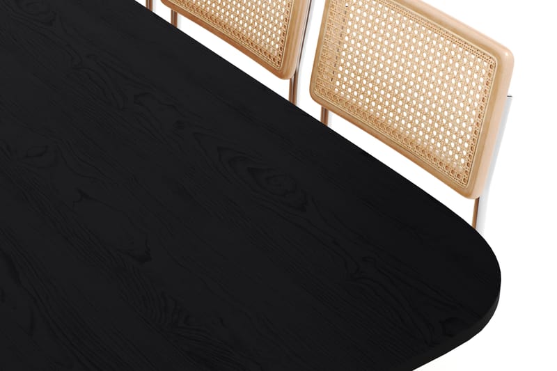 Kopparbo Matbord 240 cm med 6 st Build Matstolar - Svart - Möbler - Matplats - Matgrupp & matbord med stolar