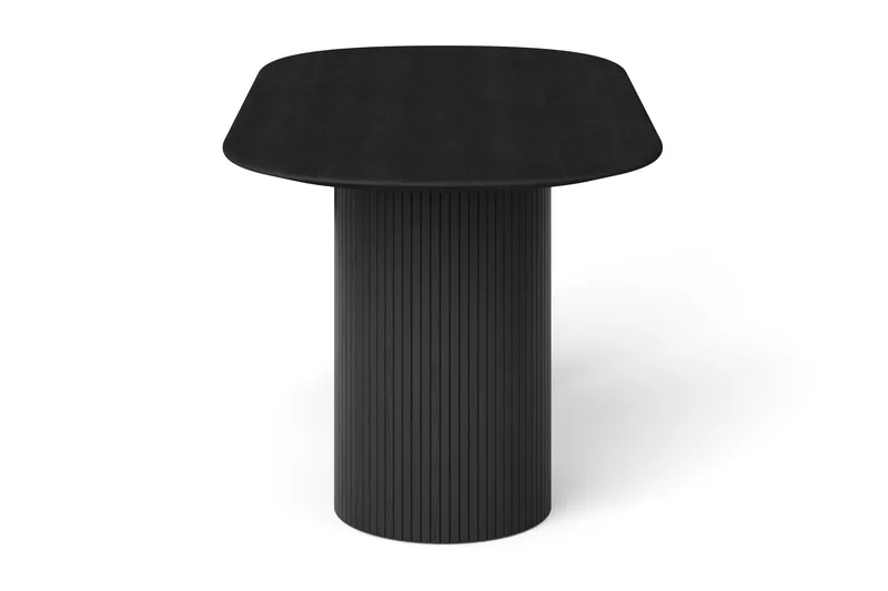 Kopparbo Matbord Oval 180x90 cm Fanér - Svart - Möbler - Matplats - Matbord & köksbord