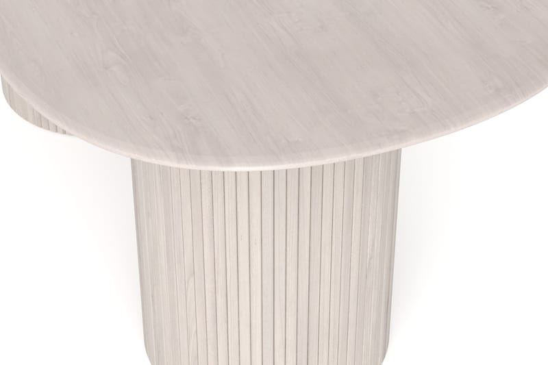 Kopparbo Matbord Oval 180x90 cm Fanér - Vitlaserad ek - Möbler - Matplats - Matbord & köksbord