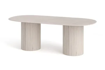 Kopparbo Matbord Oval 220x100 cm Fanér