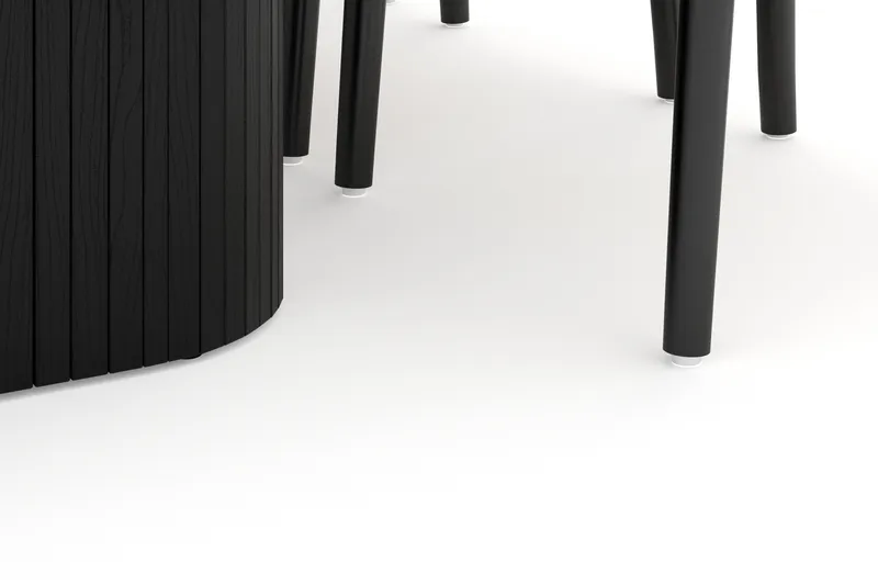 Kopparbo Matgrupp 160 cm med 6 Dastoori Matstol - Möbler - Matplats - Matgrupp & matbord med stolar