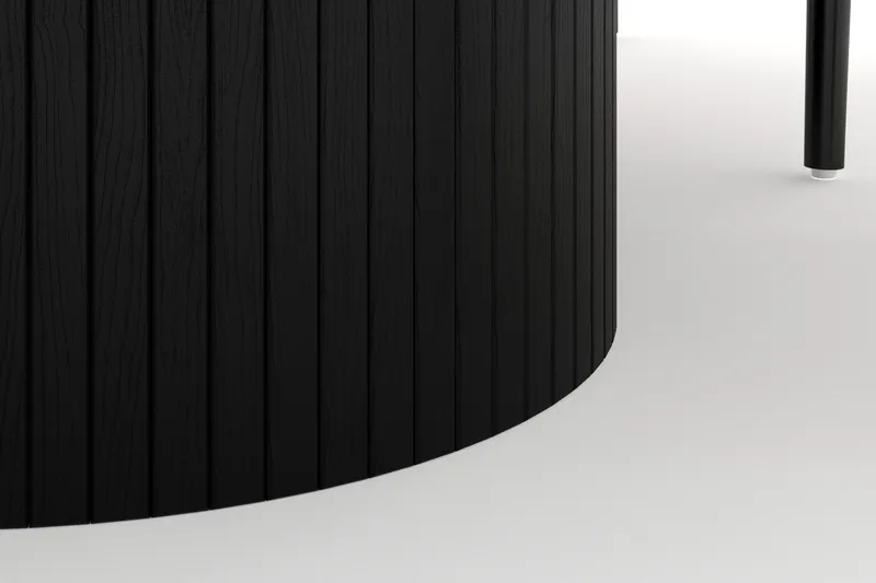 Kopparbo Matgrupp 180 cm med 6 Dastoori Matstol - 2220067-6,2223284-1 - Svart - Möbler - Matplats - Matgrupp & matbord med stolar