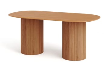 Kopparbo Matgrupp oval 180 cm med 6 Lucy Matstolar - Ek - Möbler - Matplats - Matgrupp & matbord med stolar