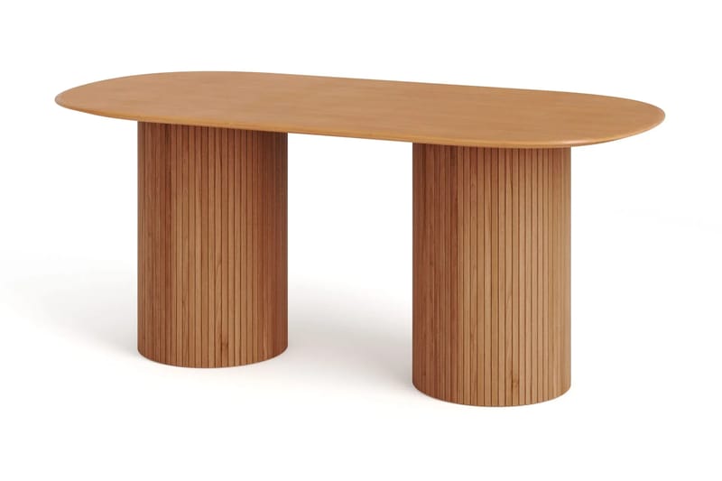 Kopparbo Matgrupp oval 180 cm med 6 Lucy Matstolar - Ek - Möbler - Matplats - Matgrupp & matbord med stolar