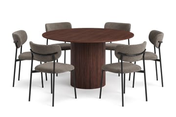 130 cm - Svartlaserad ek