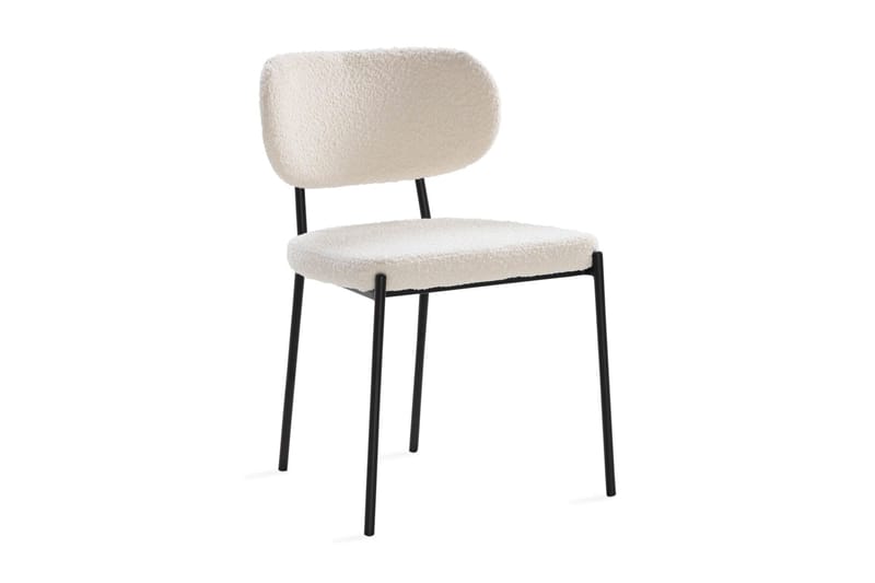 Kopparbo Matgrupp runt 180 cm Svart med 8 Gemmiano Matstolar - Svart - Möbler - Matplats - Matgrupp & matbord med stolar